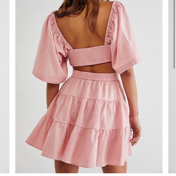 Free People Cross of Sunlight Mini Dress - Picture 3 of 3